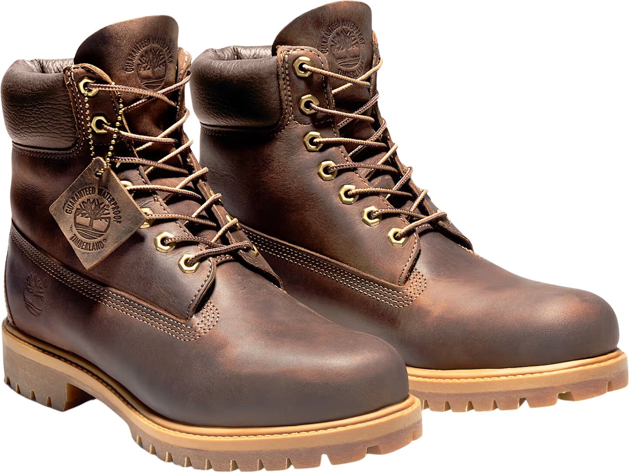 Timberland Premium 6 Inch Lace Up Waterproof Boot Wit