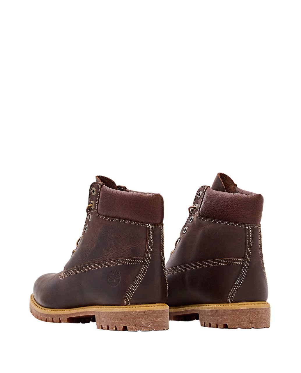 Timberland Durable Lace-Up Waterproof Boot With Padded Collar Bruin