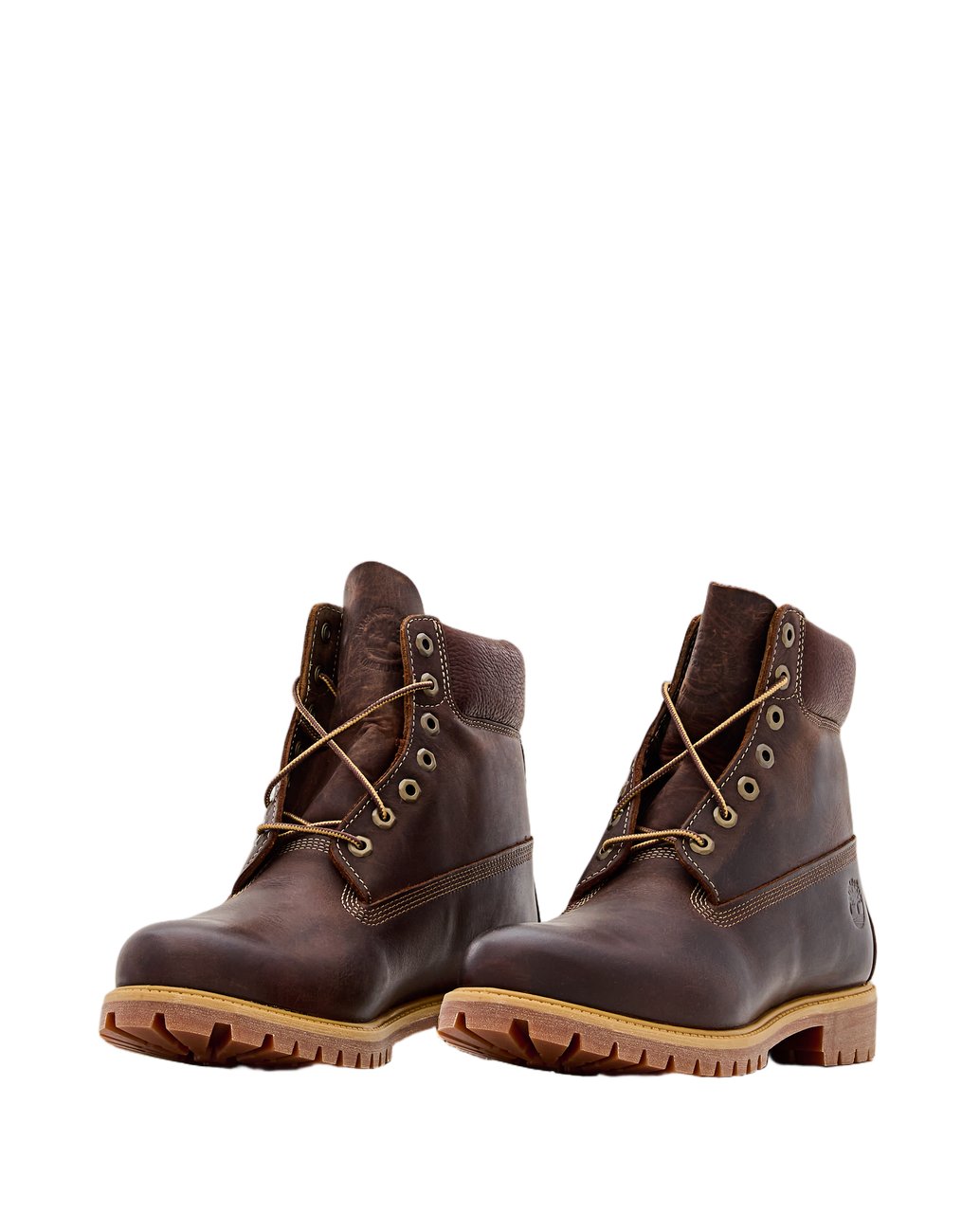 Timberland Durable Lace-Up Waterproof Boot With Padded Collar Bruin