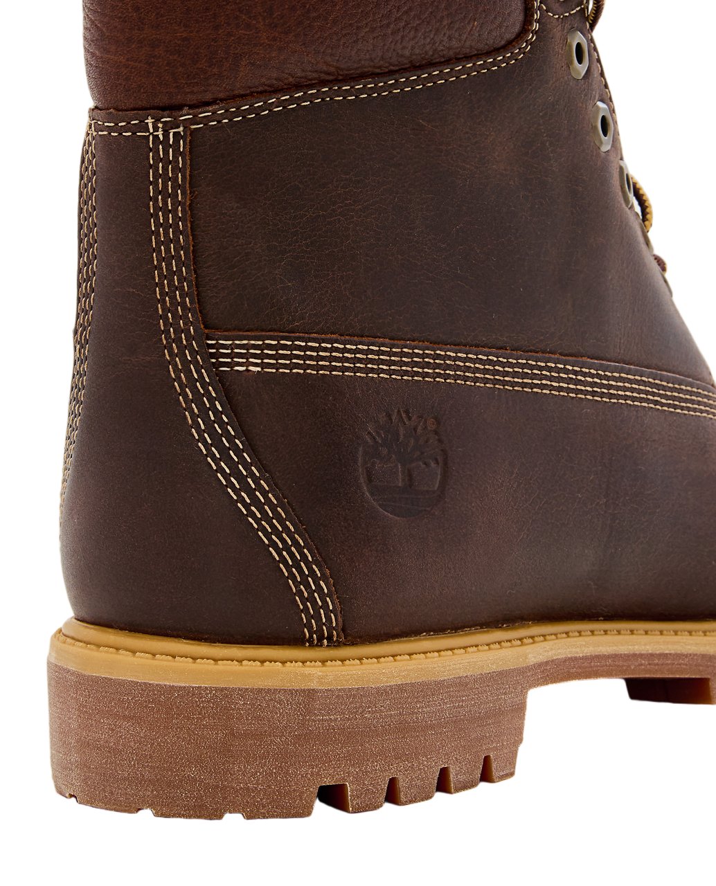 Timberland Durable Lace-Up Waterproof Boot With Padded Collar Bruin