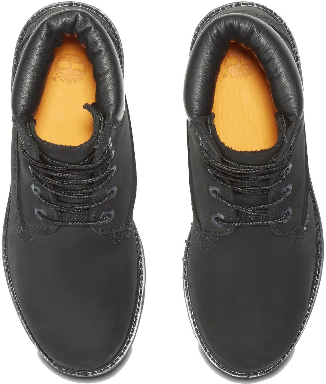 Timberland Dames 6 INCH LACE UP BOOT Zwart