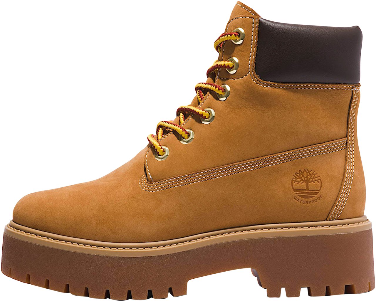 Timberland Stone Street 6 Inch Lace UP Waterdichte Boot Wit