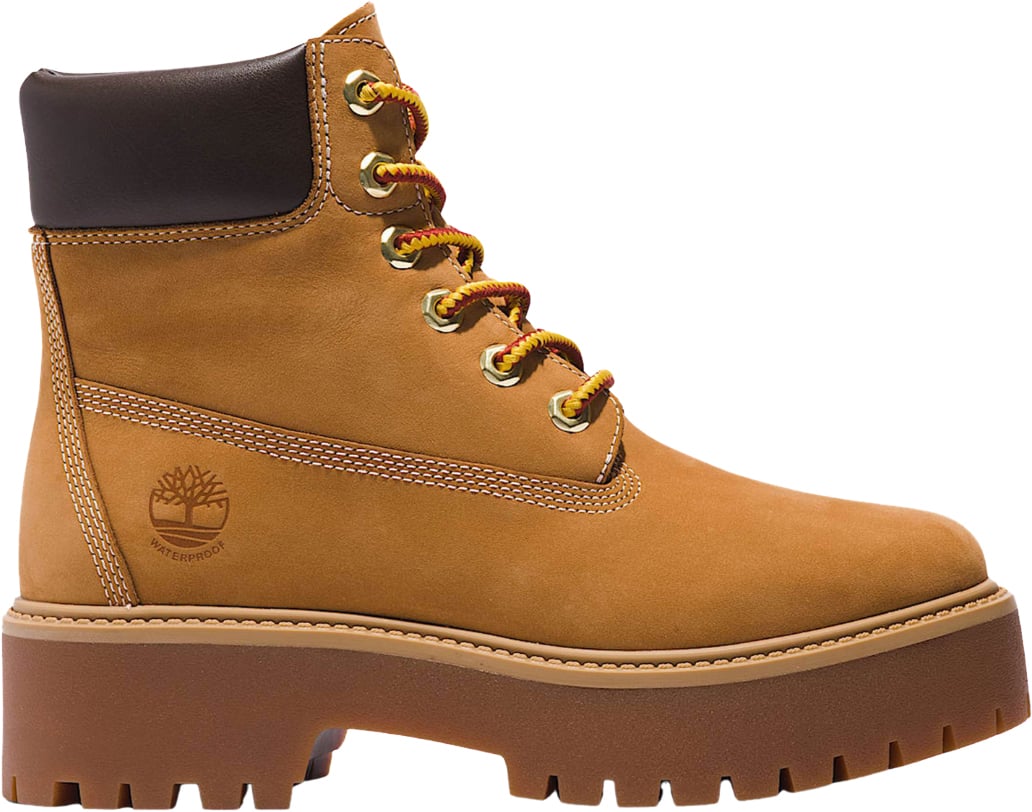 Timberland Stone Street 6 Inch Lace UP Waterdichte Boot Wit