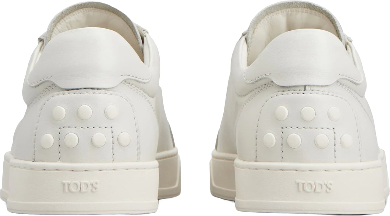 Tod's Sneakers Bianco Latte Wit