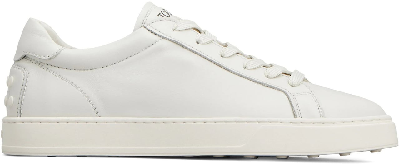 Tod's Sneakers Bianco Latte Wit