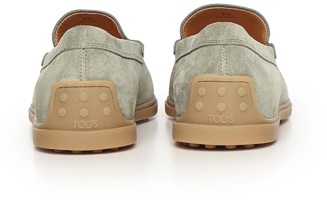 Tod's Flat Shoes Safari Chiaro Lime