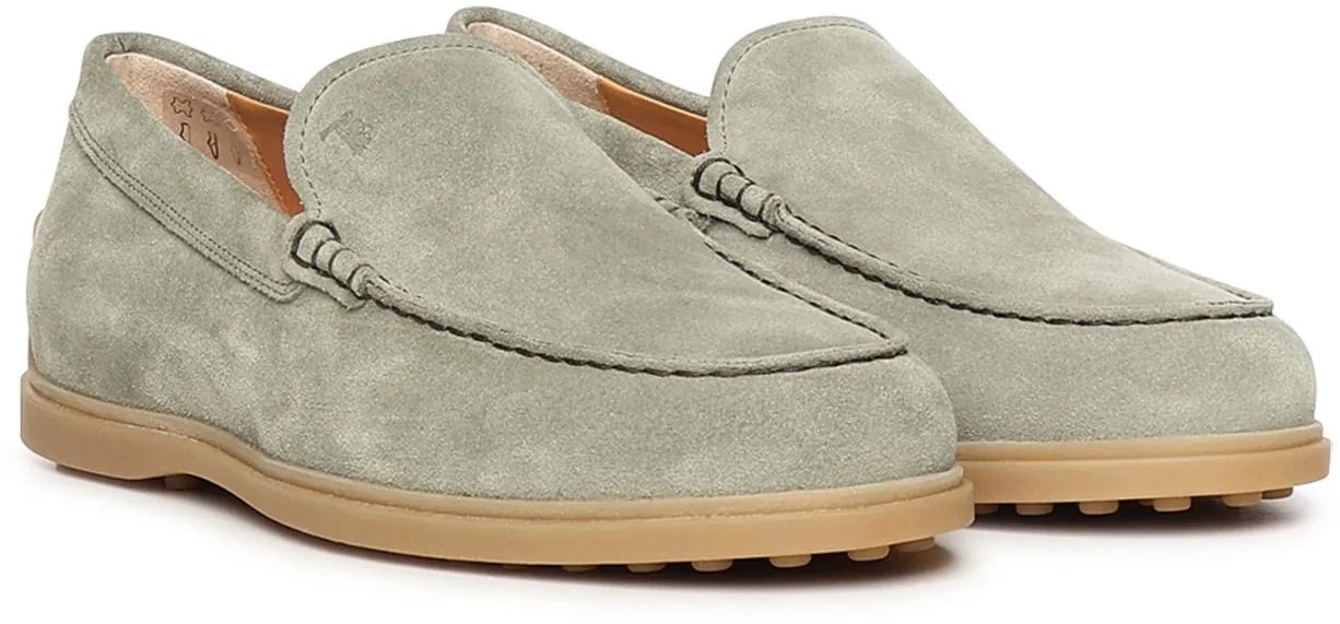 Tod's Flat Shoes Safari Chiaro Lime