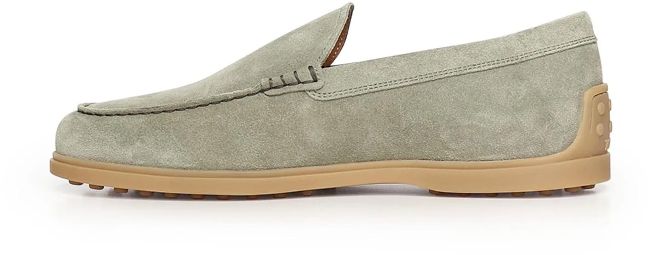 Tod's Flat Shoes Safari Chiaro Lime