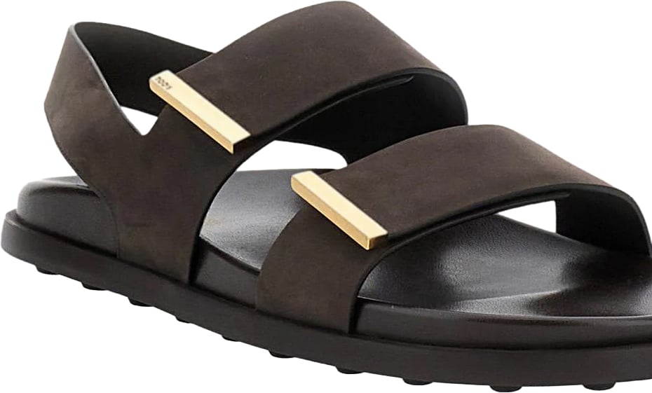 Tod's Sandals Palissandro Bruin