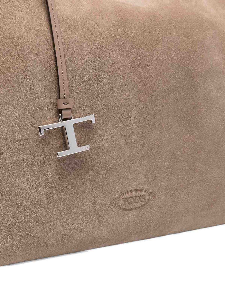 Tod's Bags Creta Chiaro Taupe