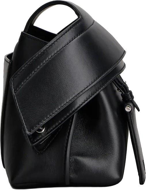 Tod's Black Wav Pouch Mini Bag Zwart