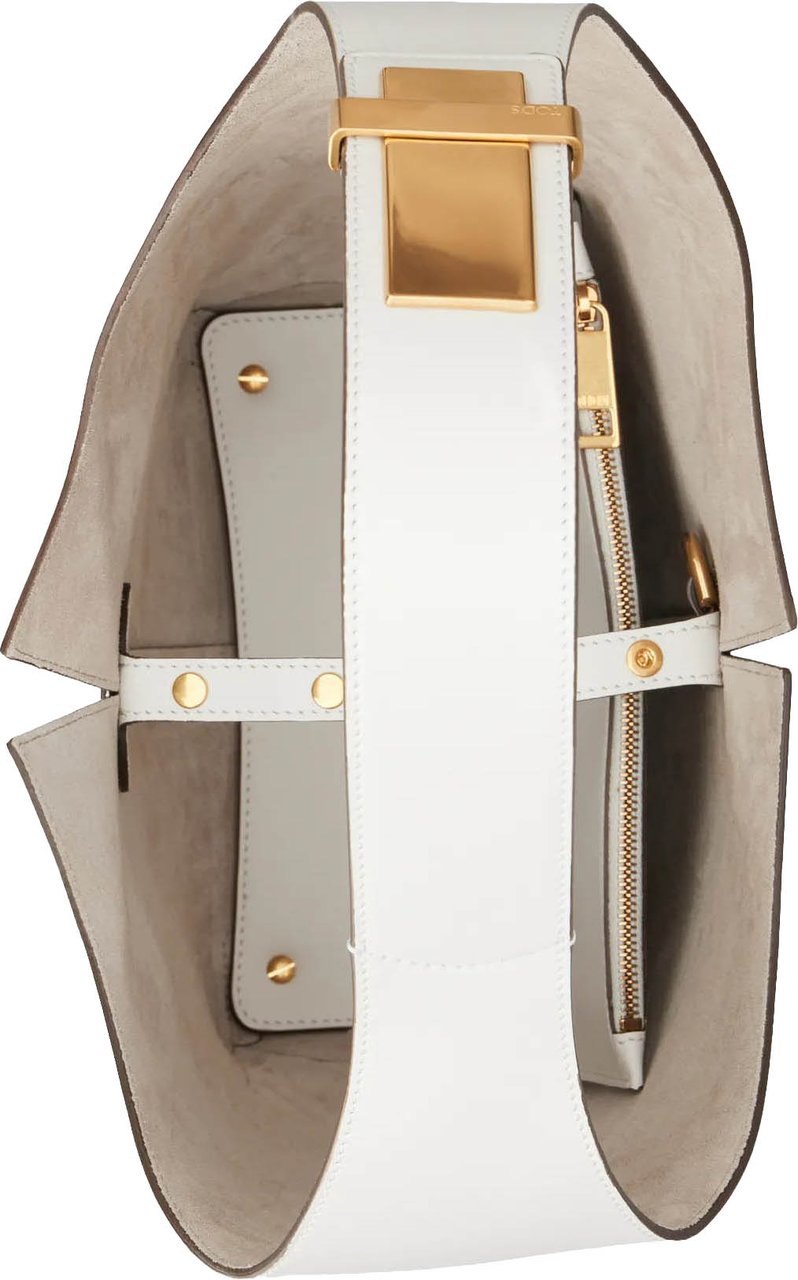 Tod's White Dbm Sacca Tote Bag Wit