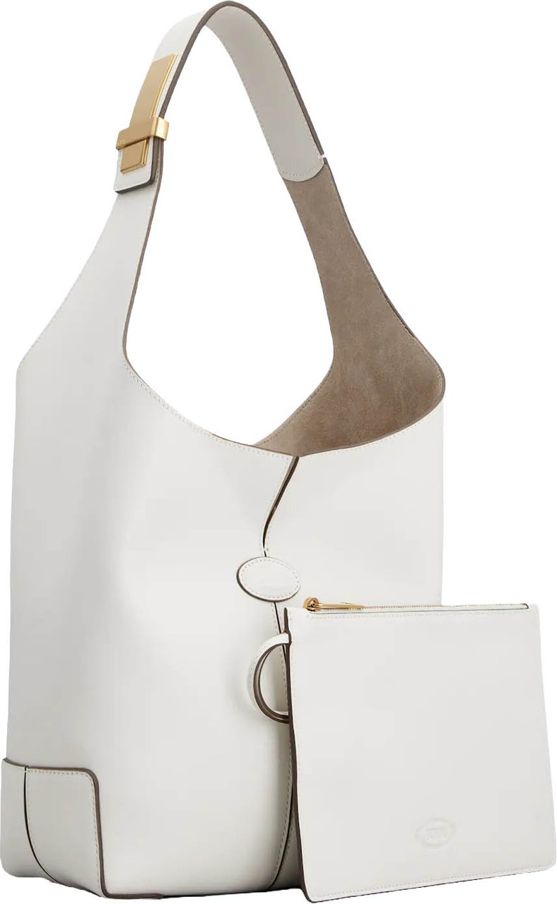 Tod's White Dbm Sacca Tote Bag Wit
