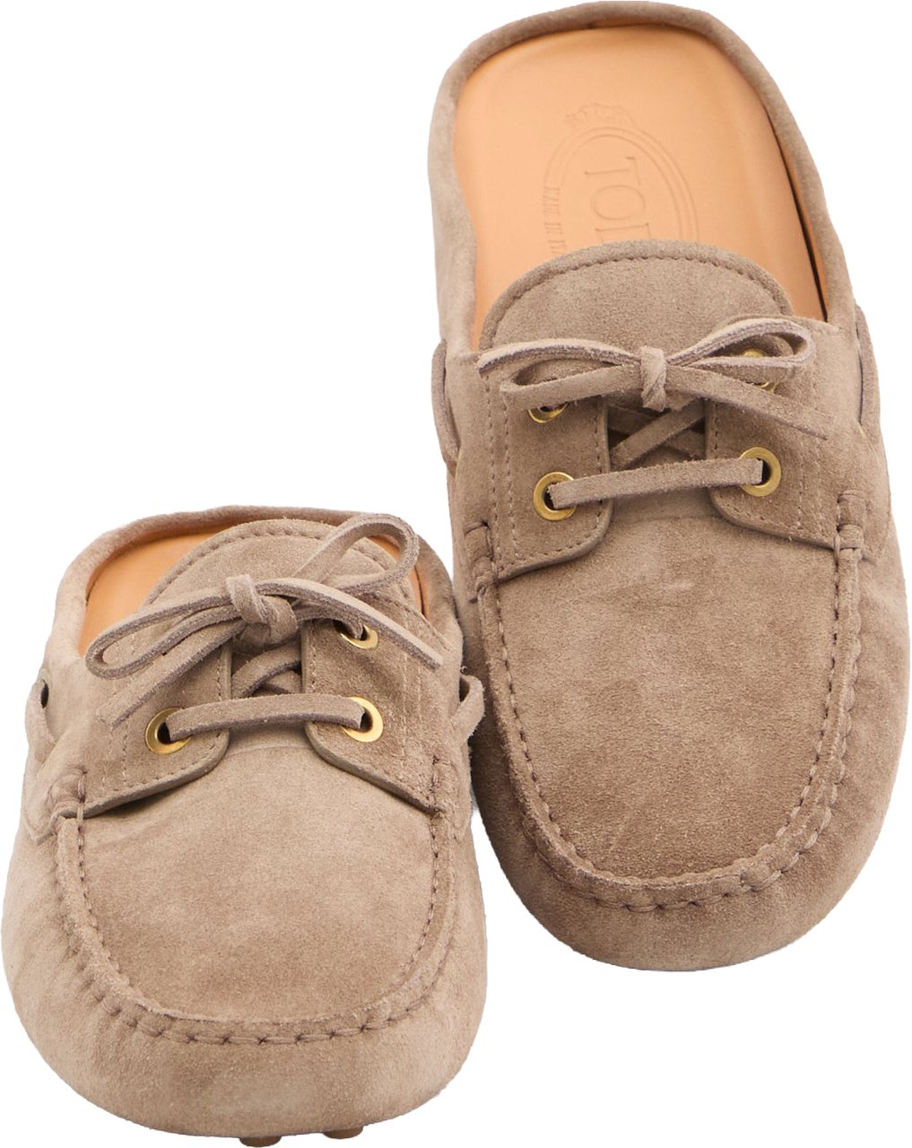 Tod's Boat slider sandals Bruin