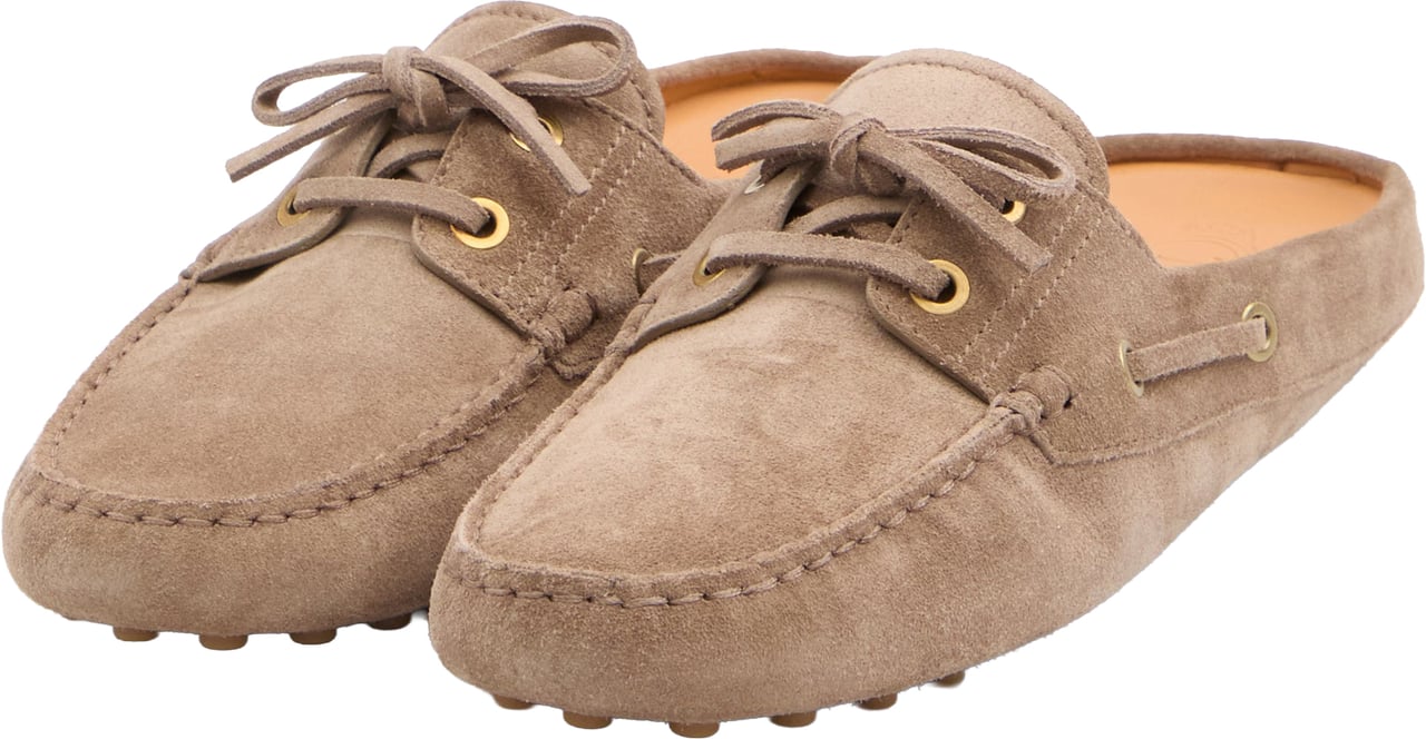 Tod's Boat slider sandals Bruin