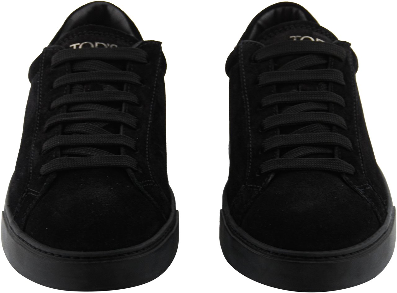 Tod's Tod's Sneaker Black Suede Zwart
