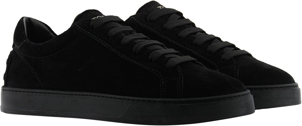 Tod's Tod's Sneaker Black Suede Zwart