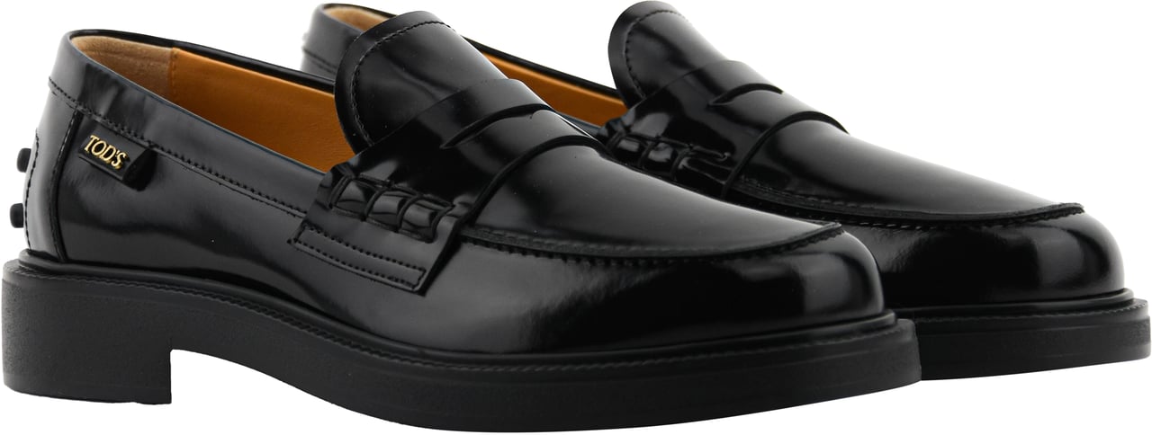 Tod's Tod's Loafer Leather Black Zwart
