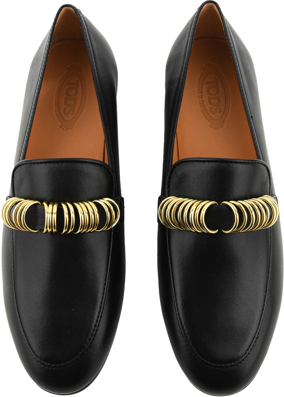 Tod's Tod's Loafer Leather Black Zwart