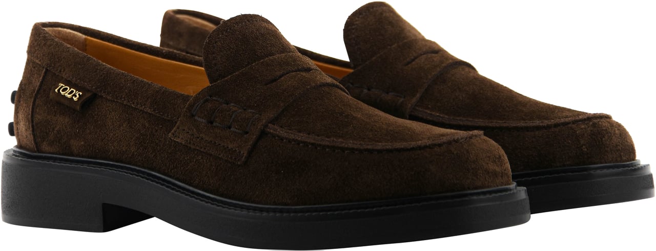 Tod's Tod's Loafer Brown Suede Bruin