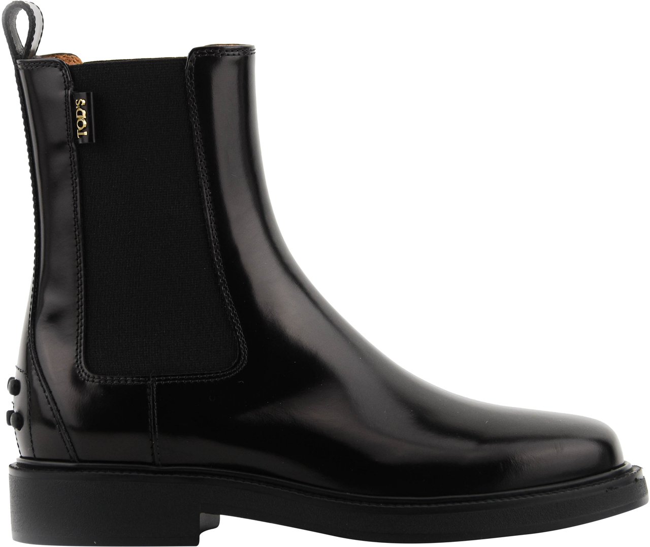 Tod's Tod's Chelsea Boot Black Leather Zwart