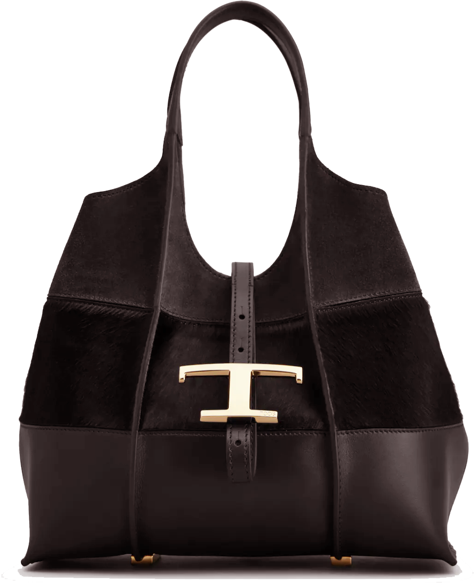 Tod's Tod's T Timeless Shoping Bag Brown Bruin