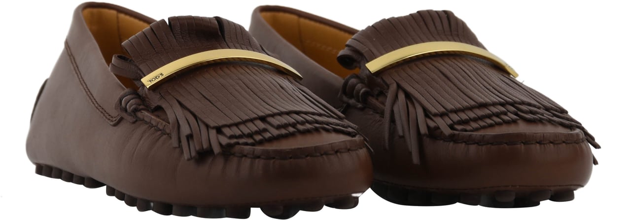 Tod's Tod's Moccasine Fringes Brown Bruin