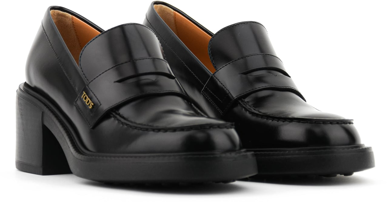 Tod's Tod's Loafer Leather Black Zwart