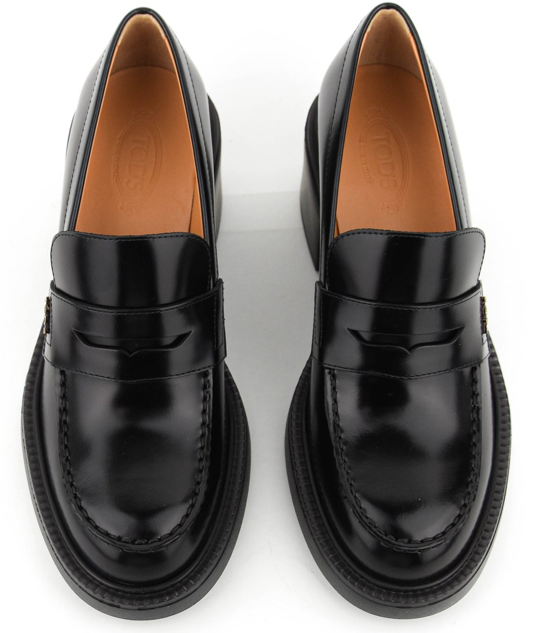 Tod's Tod's Loafer Leather Black Zwart
