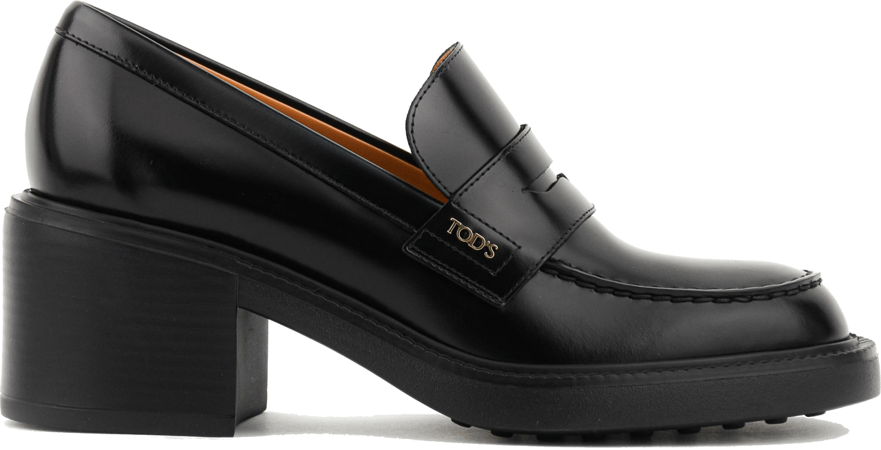 Tod's Tod's Loafer Leather Black Zwart