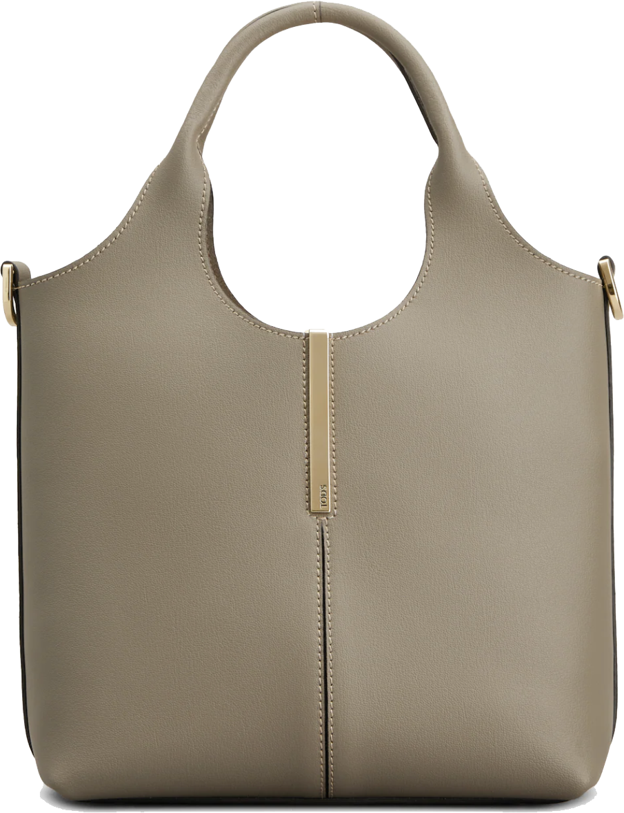 Tod's Tod's Tote Shopping Bag Mini Taupe Beige