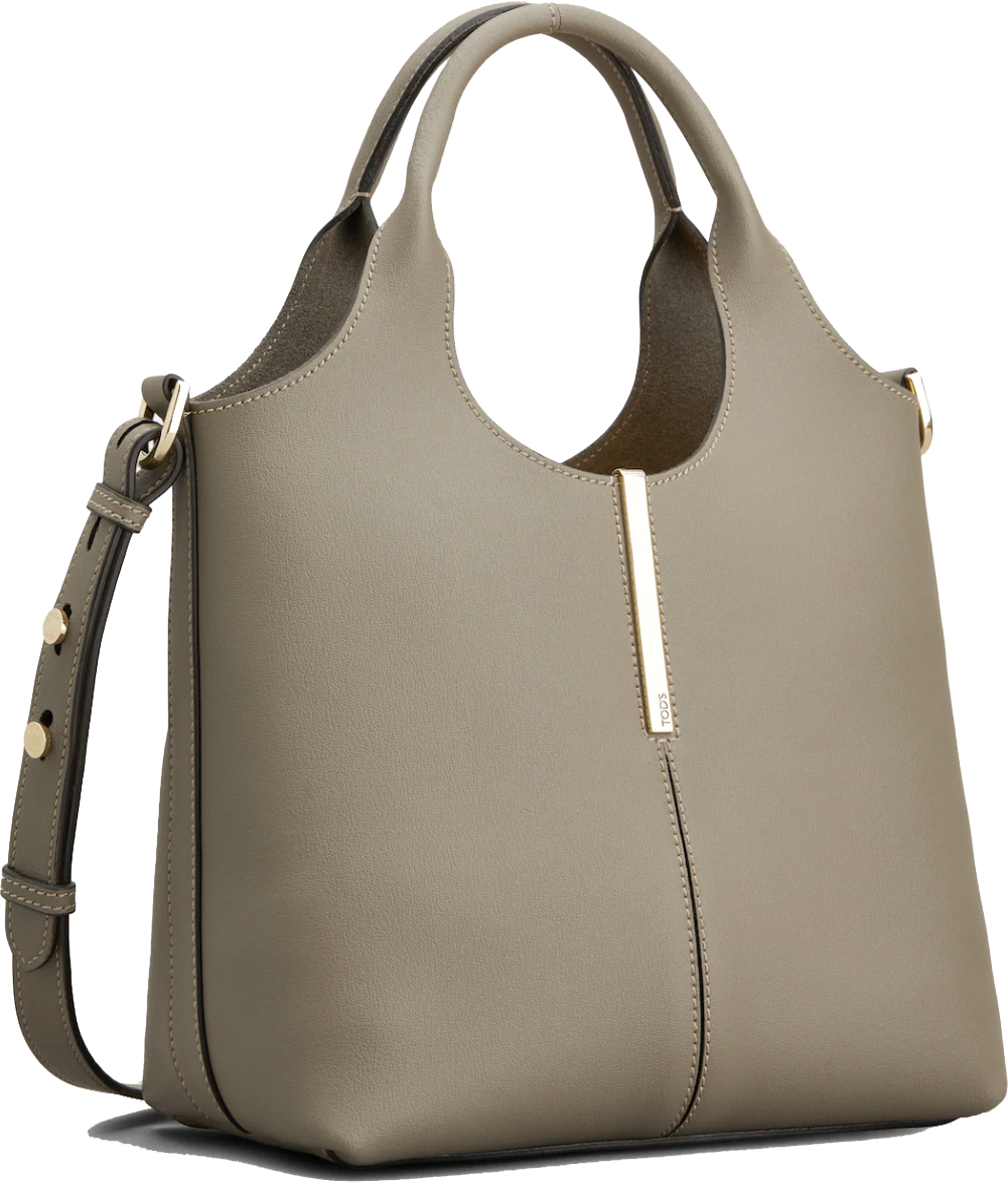 Tod's Tod's Tote Shopping Bag Mini Taupe Beige