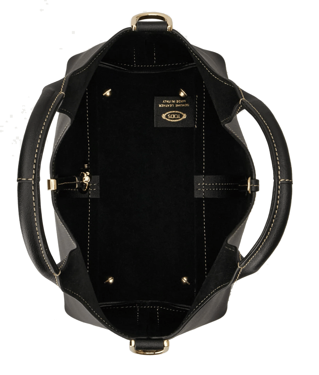 Tod's Tod's Tote Shopping Bag Mini Black Zwart