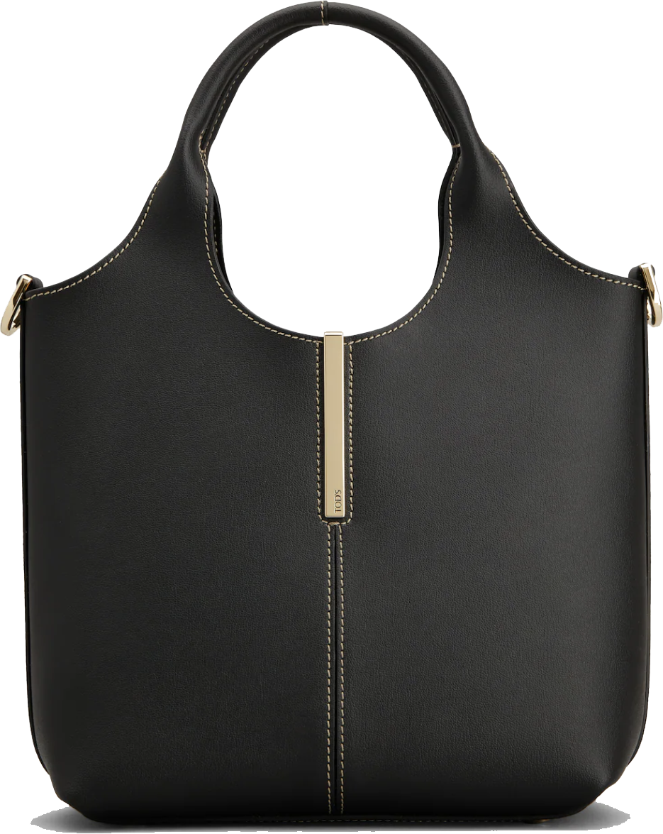 Tod's Tod's Tote Shopping Bag Mini Black Zwart