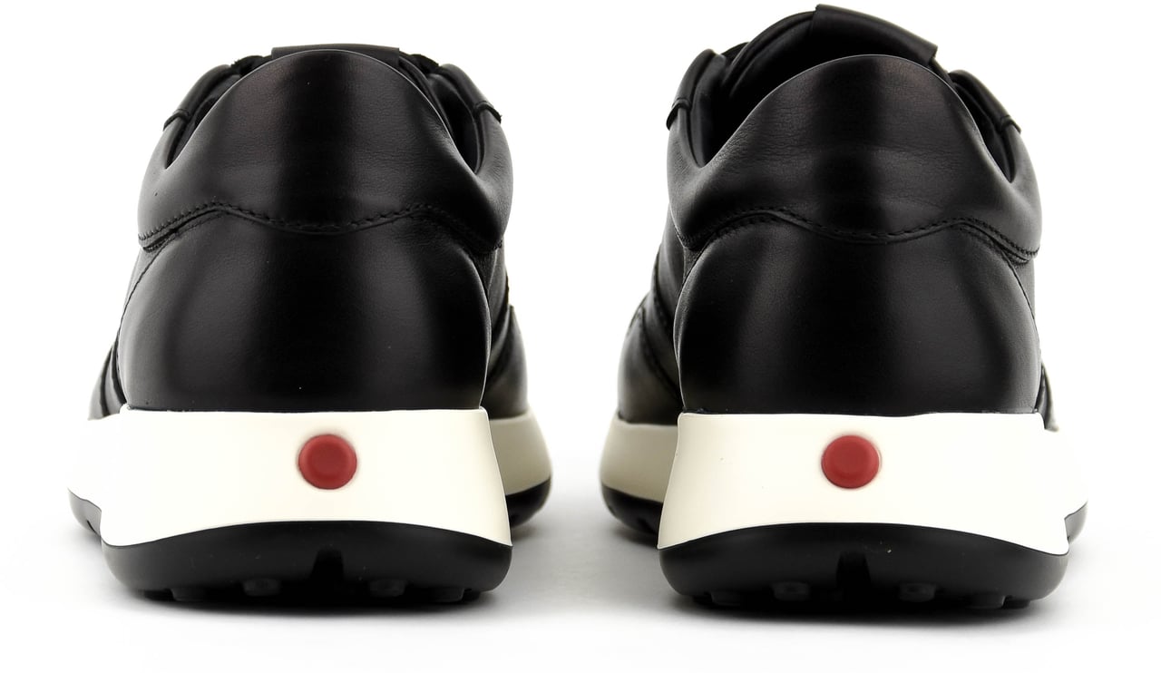 Tod's Tod's  Red Dot Sneaker Nappa Black Zwart