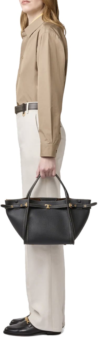 Tod's Shopping Bag Black Zwart
