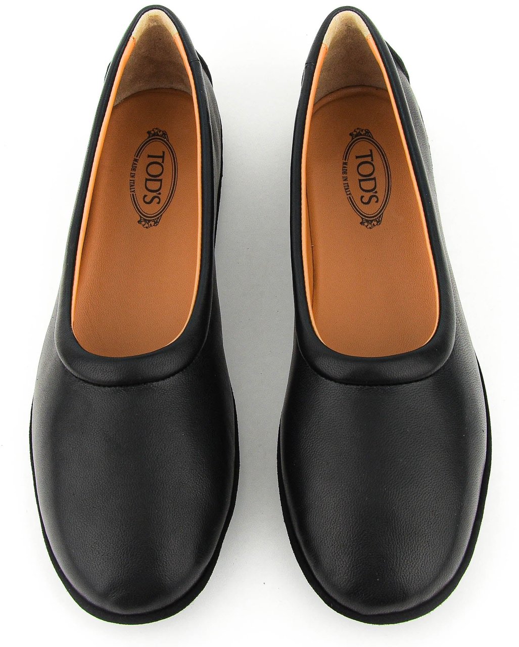 Tod's Metal Dots Ballerina Zwart