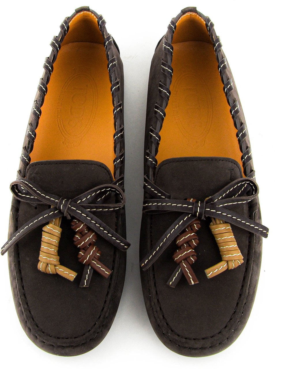 Tod's Moccasine Tassels Brown Bruin