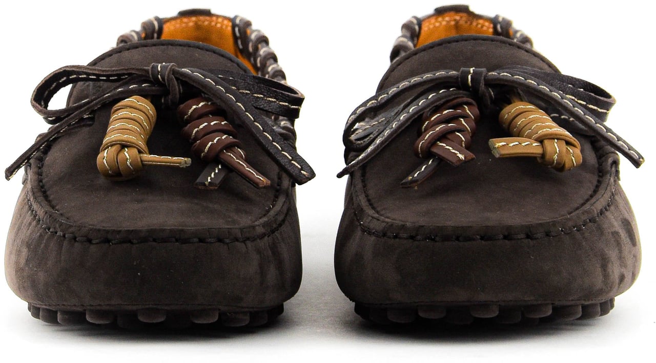 Tod's Moccasine Tassels Brown Bruin