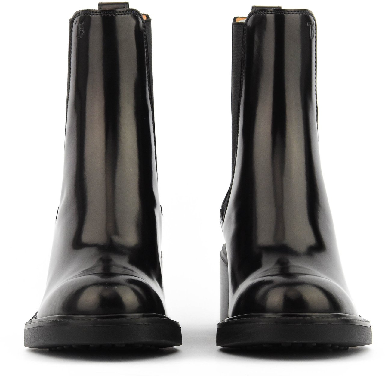 Tod's Ankle Boot High Shine Black Zwart