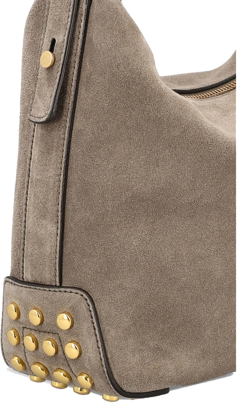 Tod's Metal Dots Mini Bag Beige Beige