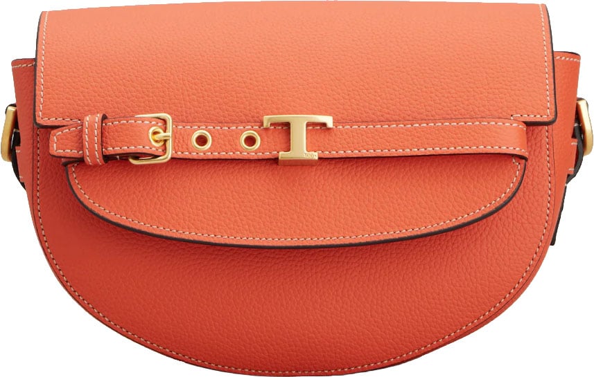 Tod's T-signature Crossbody Mini Red Rood