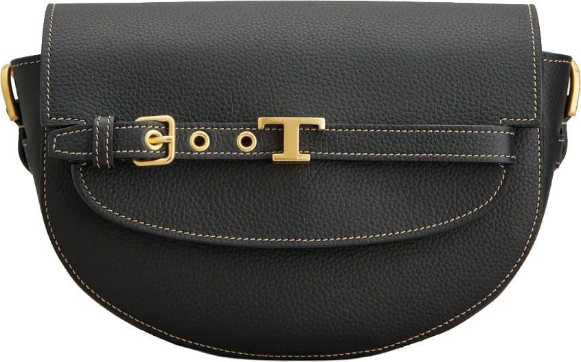 Tod's T-signature Crossbody Mini Black Zwart
