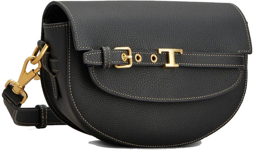 Tod's T-signature Crossbody Mini Black Zwart