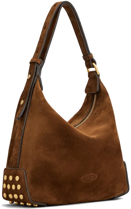 Tod's Metal Dots Mini Bag Cognac Divers