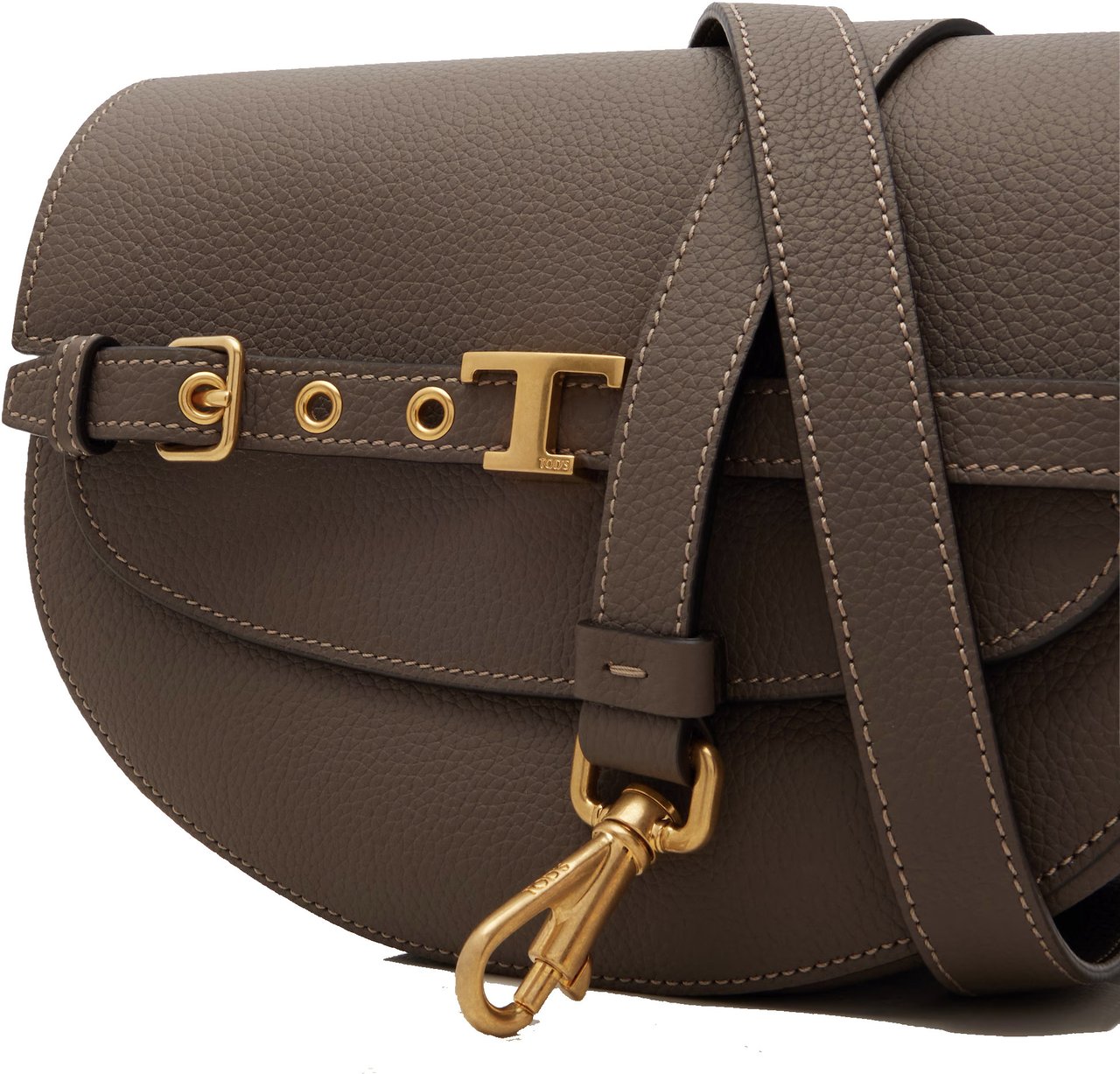 Tod's Crossbody T-signature Crossbody Grey Grijs
