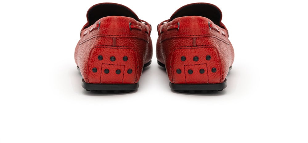 TOD'S Loafers Red Divers