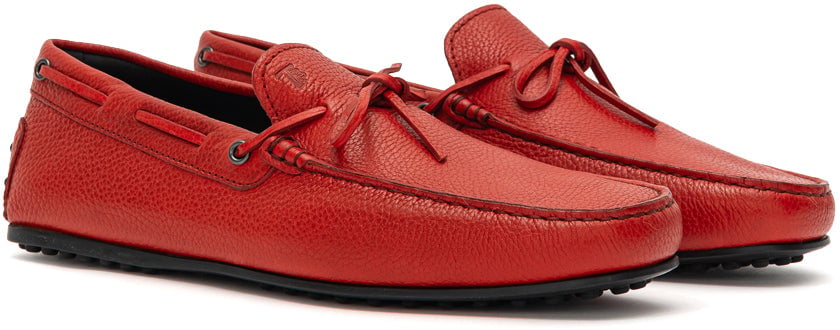 TOD'S Loafers Red Divers