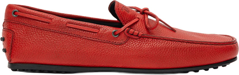 TOD'S Loafers Red Divers