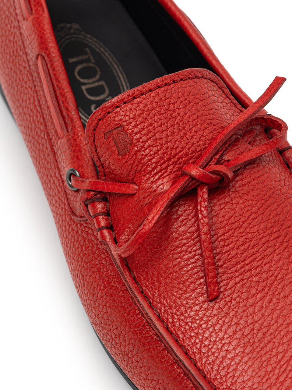 TOD'S Loafers Red Divers